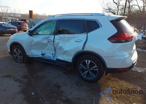 2019 Nissan Rogue Sv z USA, uszkodzony, nr VIN JN8AT2MV3KW393266